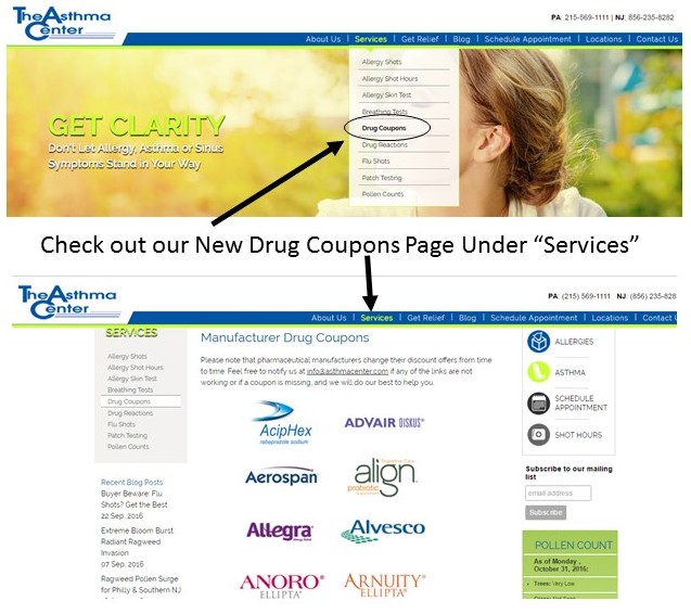 A Z Drug Discounts Coupons Savings Programs Asthma Center A Z Drug Discounts Coupons Savings Programs Asthma Center