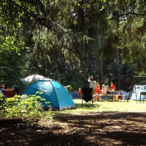 summer camp tents licensed for reuse